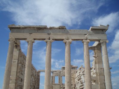 the Erechtheion on the Athenian Acropolis