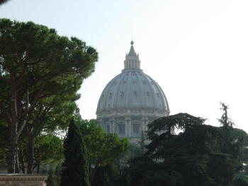 The dome of St. Peter's