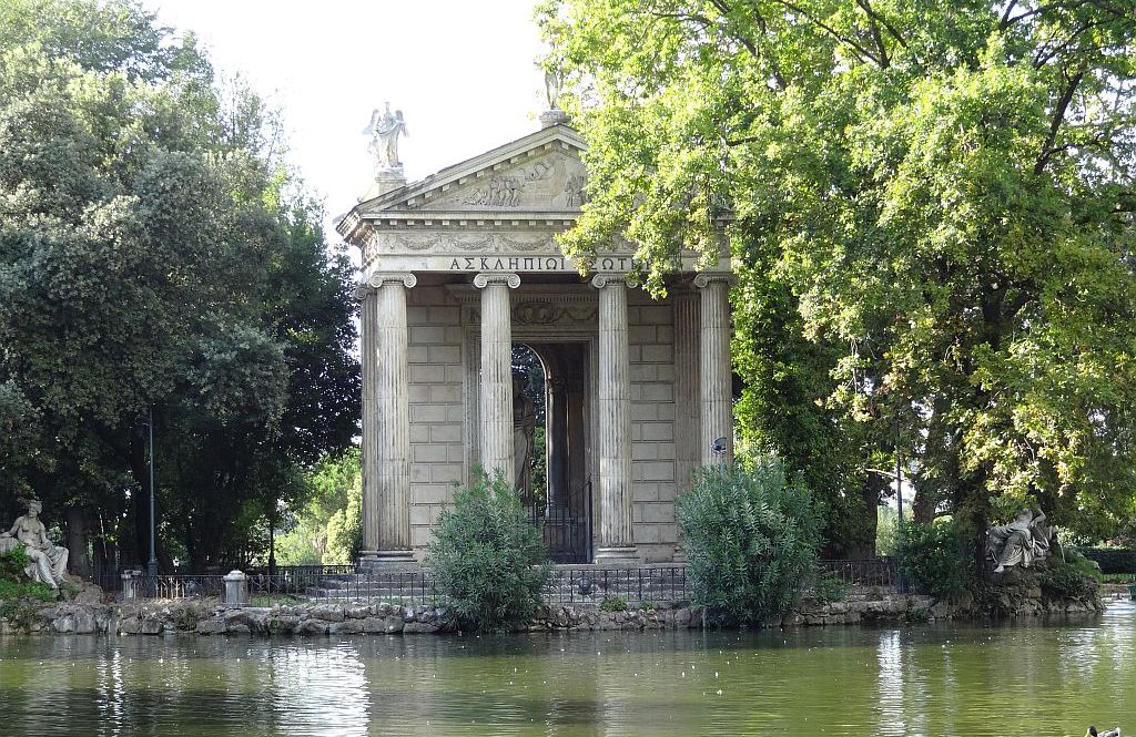 Villa Borghese park, Rome