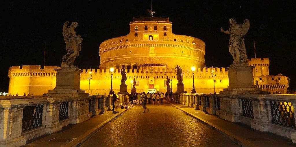 Castel Sant'Angelo by night, Rome