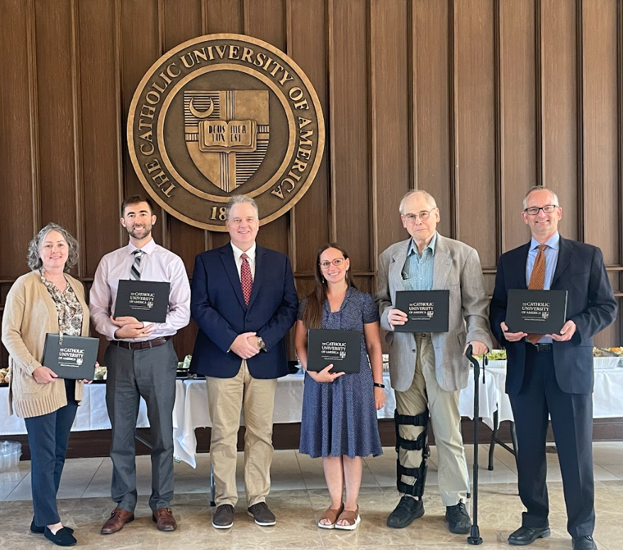 Professor William McCarthy receiving his Ingrid Merkel Award for Excellence in Teaching - September 2024